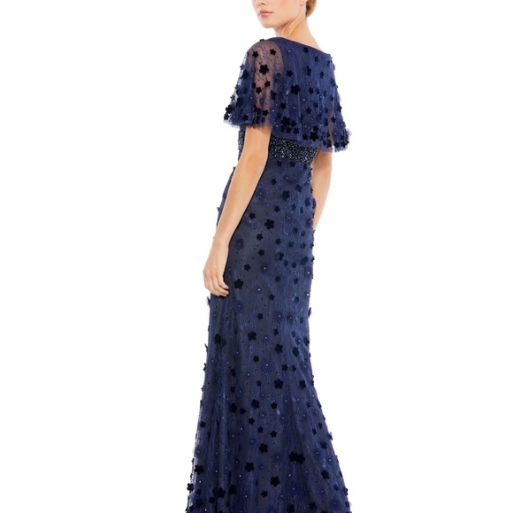 Mac Duggal 67712 NWT EMBELLISHED FLORAL GOWN - Picture 2 of 8
